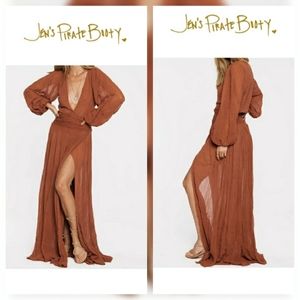 Jens Pirate Booty Lapis Dress in Rust